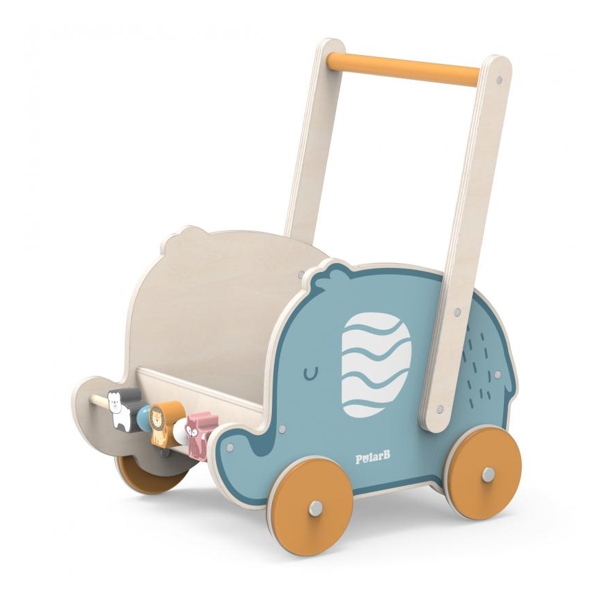 VIGA Wooden pushchair - stroller for