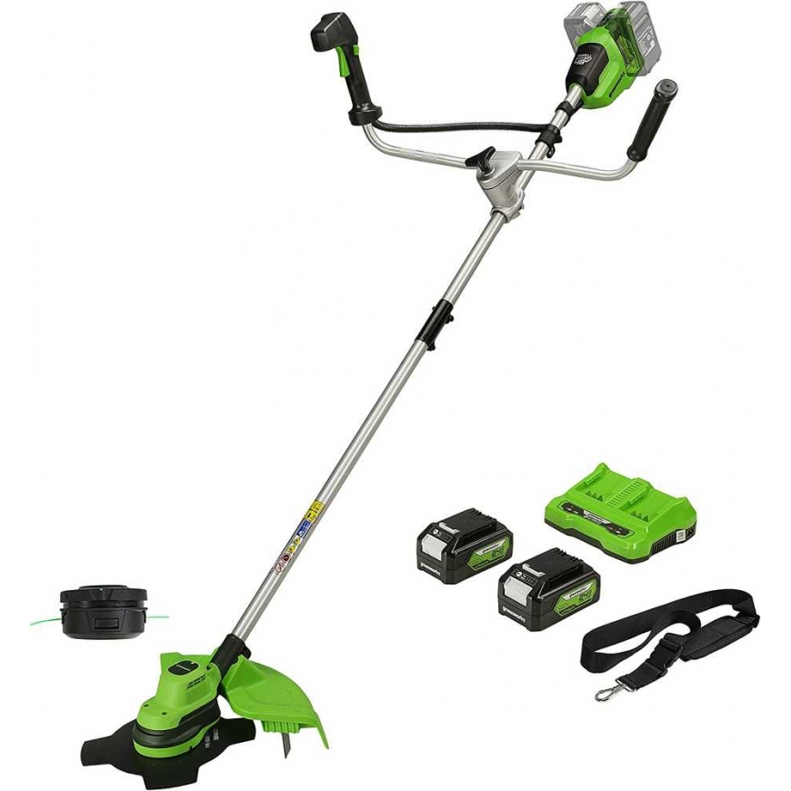 Greenworks Lawnmower - trimmer Greenworks GD24X2BCBK4x