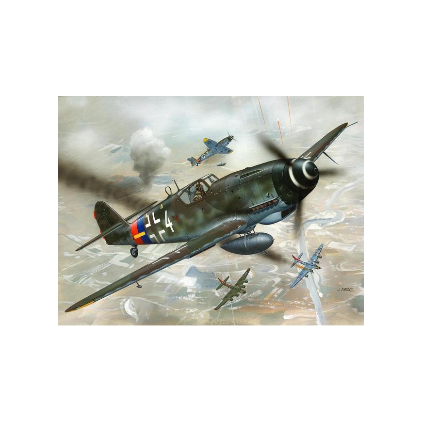 Revell Messerschmitt Bf 109 G-10 Fiksētu