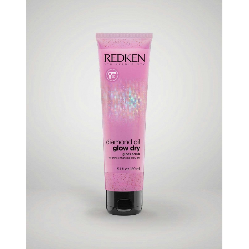 Redken Diamond Oil Glow Dry Scrub, 150 ml – 2
