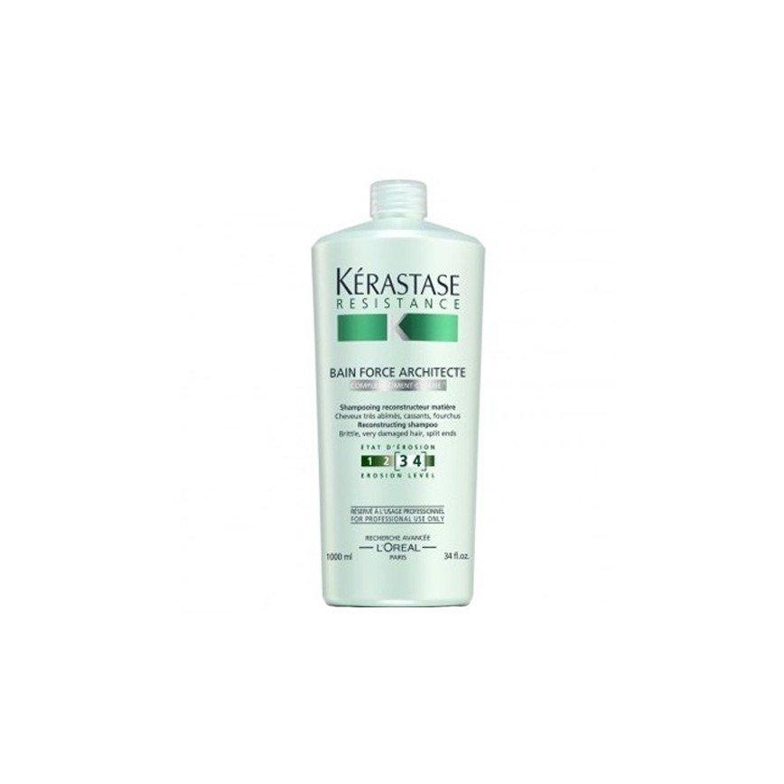 Shampoo for damaged hair Kérastase Resistance Bain Force Architecte Shampoo 1000 ml