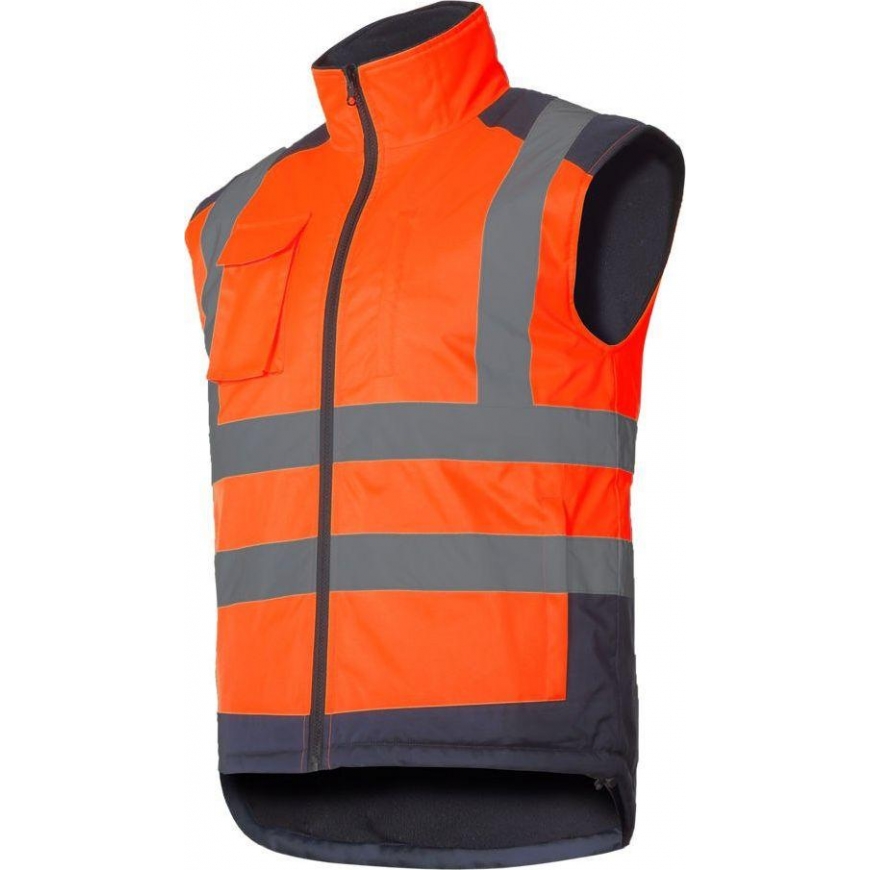 Lahti Pro HIGH VISIBILITY VEST, ORANGE, "L", CE, LAHTI
