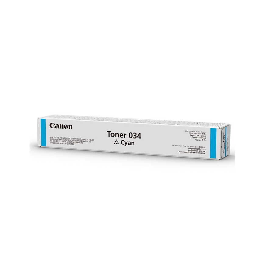 Canon 034 toner cartridge 1 pc(s) Original Cyan