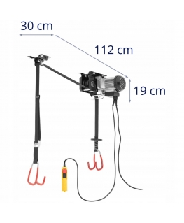 MSW Podnośnik rowerowy electric with console do 100 kg 3 m