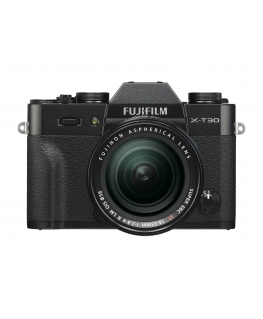 Fujifilm X -T30 II + 18-55mm MILC-runko 26,1 MP X-Trans CMOS 4 9600 x 2160 pikseliä Musta