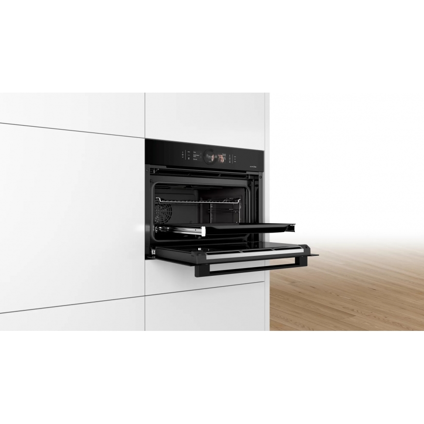 Bosch Serie 8 CSG856RC7 höyryuuni Keskikokoinen Musta Kosketus – 3