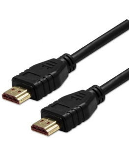 Video Kabelis HDMI M - HDMI M, HDMI 2.1 - Ultra High Speed, 3m, pozłacane złącza, juoda, Logo blistr, 8K@60Hz, 48Gb/s