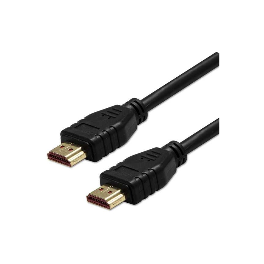 Video Cable HDMI M - HDMI M, HDMI 2.1 - Ultra High Speed, 3m, pozłacane złączy, black, Logo blister, 8K@60Hz, 48Gb/s
