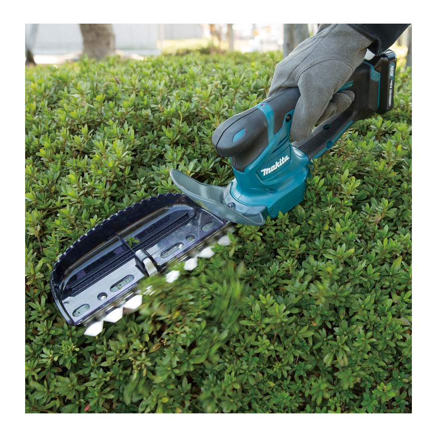 Makita UH201DZX Akumuliatorinės žolės ir gyvatvorių žirklės 12Vmax Li-ion CLX, ašmenų ilgis 200mm, 1,2kg Be akumuliatorių ir kro – 5