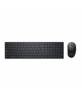 DELL KM5221W klaviatuur Hiir kaasa arvatud Raadioside QWERTY Põhjamaad Must