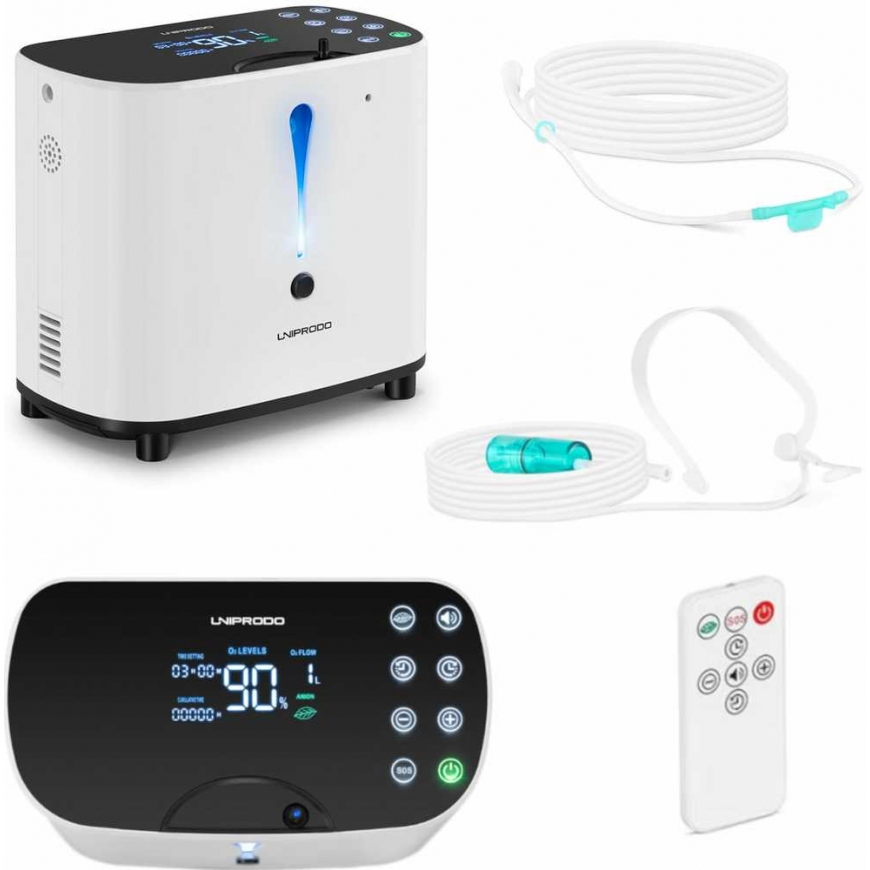 Uniprodo Oxygen concentrator LED Uniprodo 1-6L
