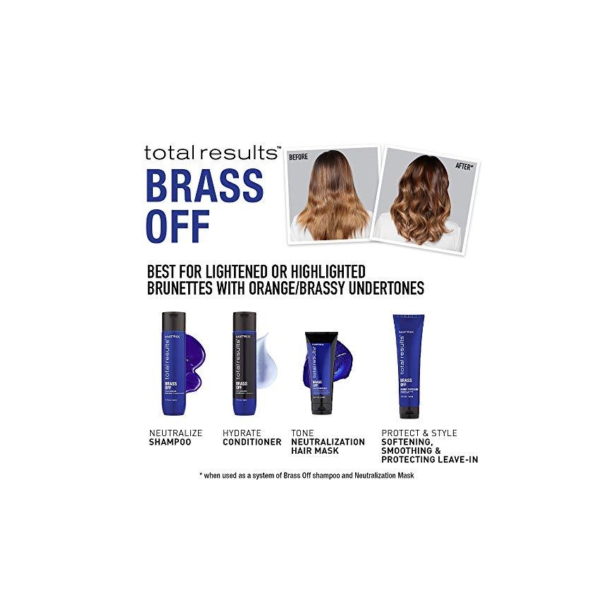 Light hair shampoo Matrix Total Results Brass Off Color Obsessed Shampoo 300ml – 4