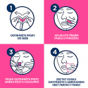 Veet Professional Vaškas Strips Veido Depilatory Product moterims, 40 pc Veet Professional Vaškas Strips Veido Depilatory Product moterims, 40 pc
