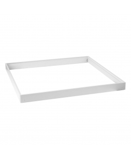 Orno Surface snap-on frame for LED panel installation, 60x60 cm, aluminum