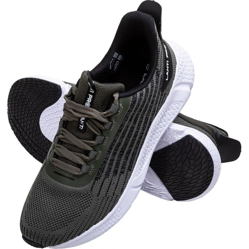 Lahti Pro 3d knitted shoes green and black, "42", lahti – 2