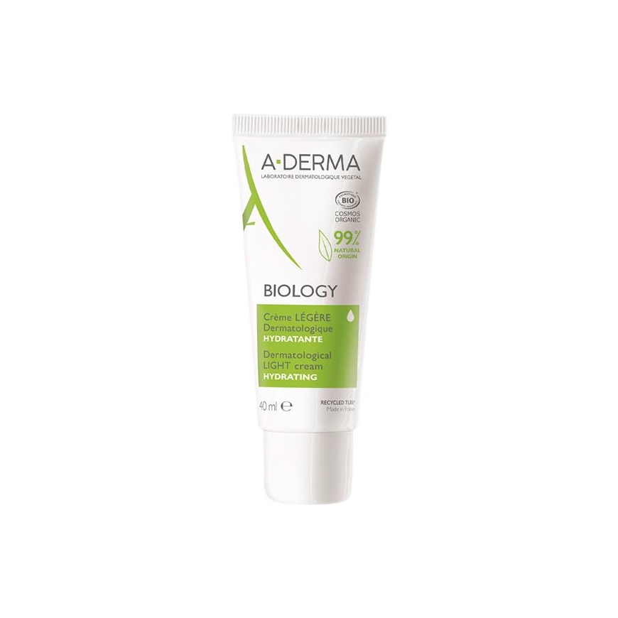 A-Derma Biology Light Moisturizing Kreminis 40ml