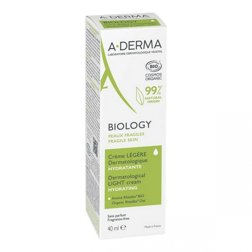 A-Derma Biology Light Moisturizing Creamy 40ml – 2
