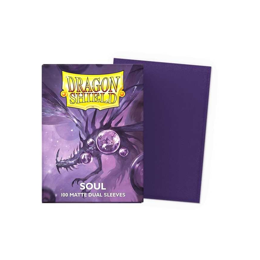 Dragon Shield Standard size Matte Dual - Soul (100 Units) – 2