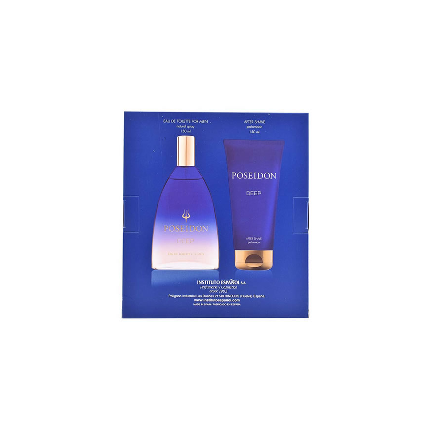Instituto Espanol Institito Español Poseidon Deep Eau De Toilette Purškiklis 150ml Set 2 Pieces – 3