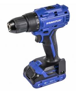 Suktuvas-gręžtuvas RawlPlug R-PDD18-55-M2 18 V 2x2,0 Ah akum.