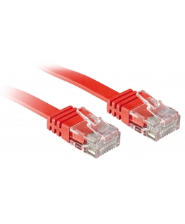 Lindy 47514 verkkokaapeli Punainen 5 m Cat6 U/UTP (UTP)