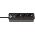 Brennenstuhl 1153230000 power extension 1.5 m 3 AC outlet(s) Indoor Brennenstuhl 1153230000 power extension 1.5 m 3 AC outlet(s) Indoor