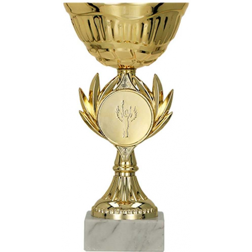 Detail Golden metal cup