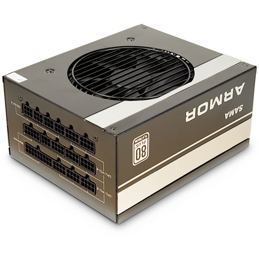 Inter-Tech SAMA FTX-1200-A ARMOR блок питания 1200 W 20+4 pin ATX ATX Черный
