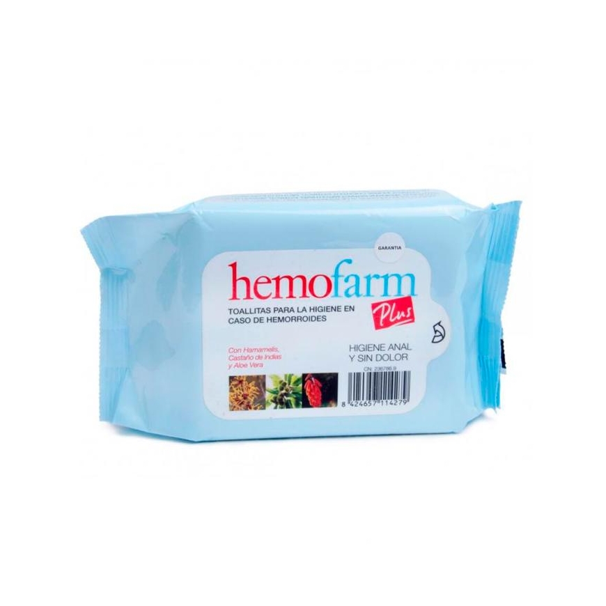 Servetėlės Hemofarm Plus 40 vnt