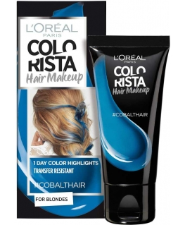 Loreal L'Oreal Paris, Colorista hair makeup, semi-permanent hair dye, COBALTHAIR, 30 ml for women