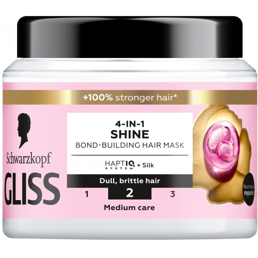 Gliss 4-in-1 Shine Mask 400ml – 2