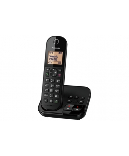 Panasonic KX-TGC420 DECT telefons Zvanītāja ID Melns