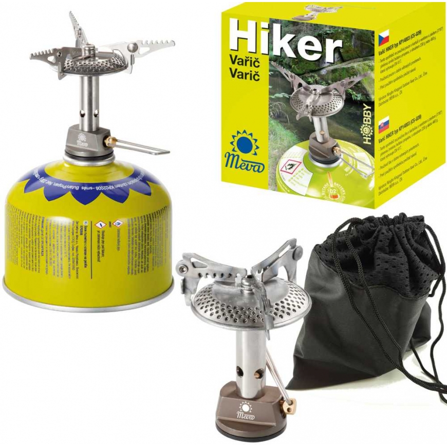MEVA The lightest tourist stove for