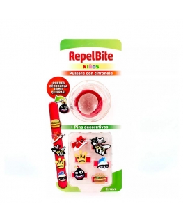 Repel Bite Children bracelet + decorative pins