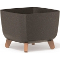 Prosperplast DONICZKA GRACIA SQUARE ECO WOOD 29x29CM KAWA Prosperplast DONICZKA GRACIA SQUARE ECO WOOD 29x29CM KAWA