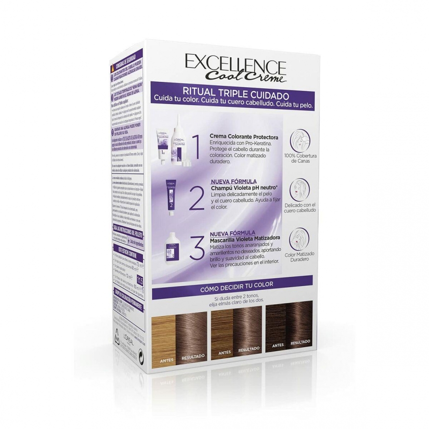 hair dye L'oreal Professionnel Excellence Creme Color 7,11-Intense Ash For light hair 192ml – 5