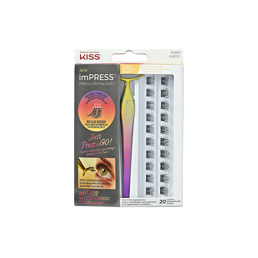 Kiss My Face ImPRESS Press on Falsies Kit 01