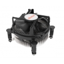 Akasa AK-CC6606BP01 система охлаждения компьютера Процессор Heatsink/Radiatior 9 cm Алюминий, Черный