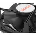 Akasa AK-CC6606BP01 система охлаждения компьютера Процессор Heatsink/Radiatior 9 cm Алюминий, Черный