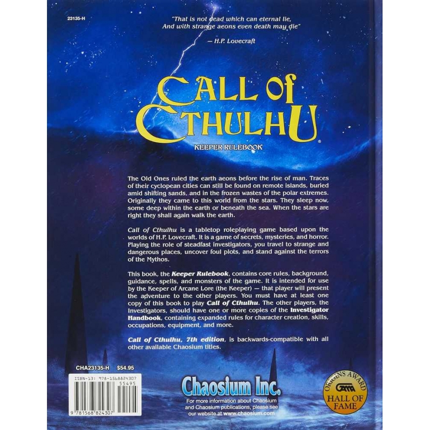 Chaosium Call of Cthulhu RPG - Keeper Rulebook – 3
