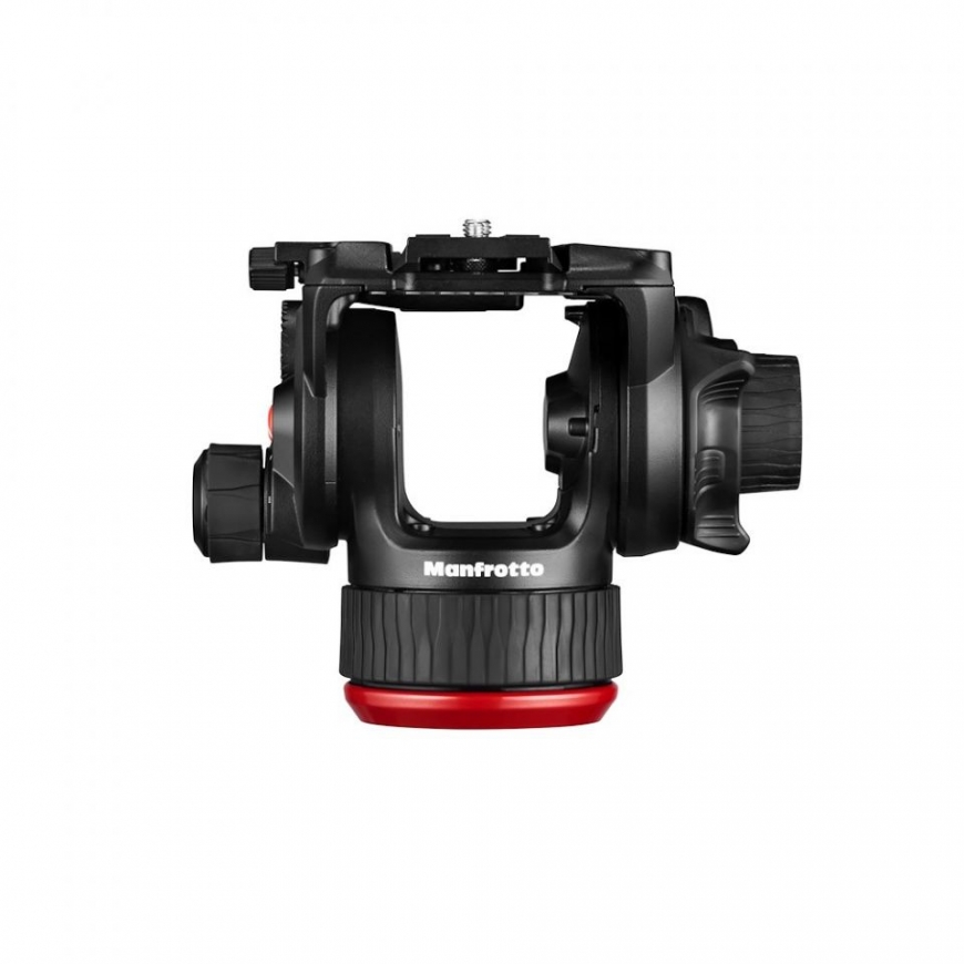Manfrotto 504X kolmjala pea Must Alumiinium 1/4, 3/8" Liikuv – 3