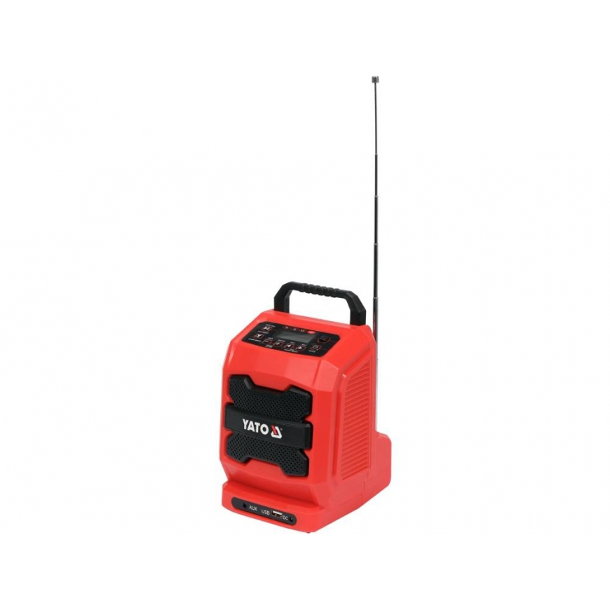 Yato YT-82940 radio Pārnesams Digitāls Melns, Sarkans – 3