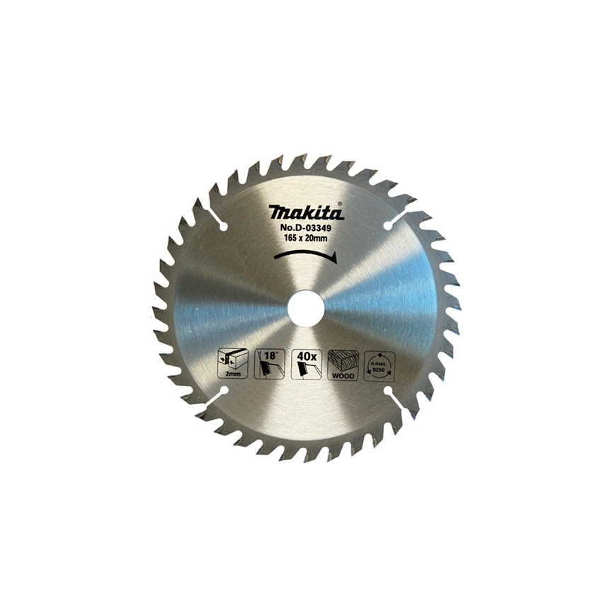 Makita D-03349 diskinio pjūklo ašmenys 16,5 cm 1 vnt