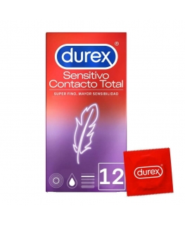 Durex Sensitive Total Contact 12 prezervatyvų