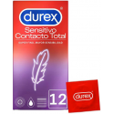 Durex Sensitive Total Contact 12 condoms Durex Sensitive Total Contact 12 condoms
