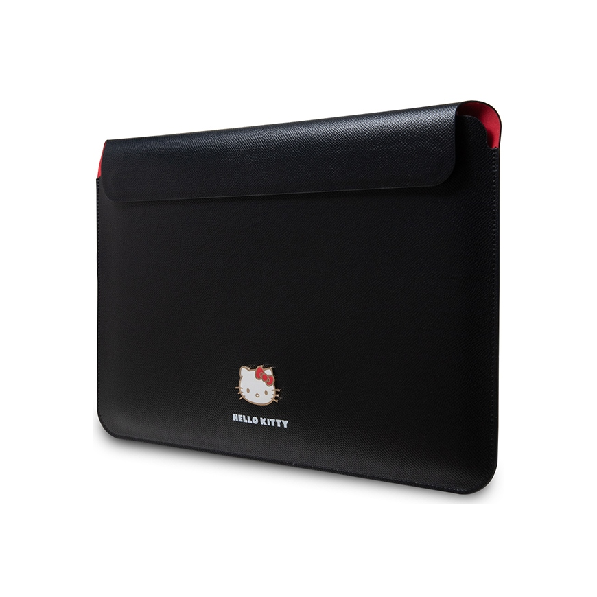 Case Hello Kitty Sleeve HKCS14PGHDLMK 14" black/black PU Metal Logo – 2