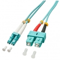 Lindy 5.0m OM3 LC - SC Duplex InfiniBand/fibre optic cable 5 m Turkoosi Lindy 5.0m OM3 LC - SC Duplex InfiniBand/fibre optic cable 5 m Turkoosi