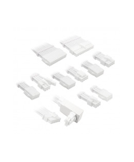 Kolink Core Pro pītais kabeļa pagarinājuma komplekts 12V-2x6, 1. tips&nbsp;— izcili balts