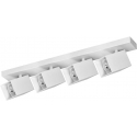 Hanging lamp Orno KUBAR SP 4, wall and ceiling lamp, 4xGU10, IP20, white