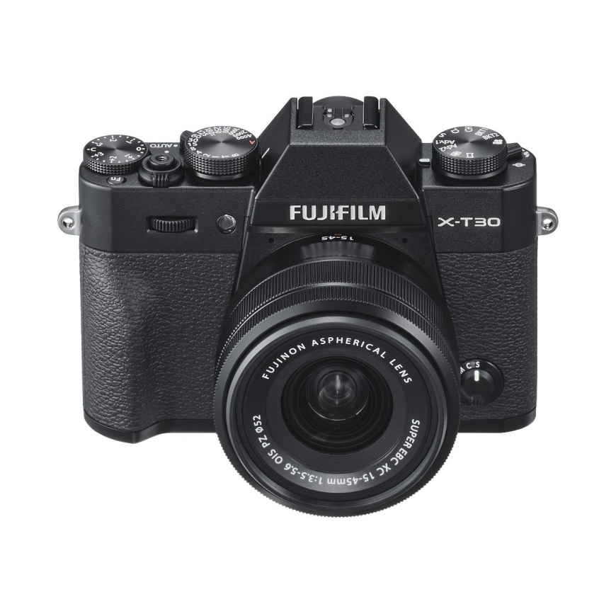 Fujifilm X -T30 II + 15-45mm MILC Body 26.1 MP X-Trans CMOS 4 9600 x 2160 pixels Black – 2